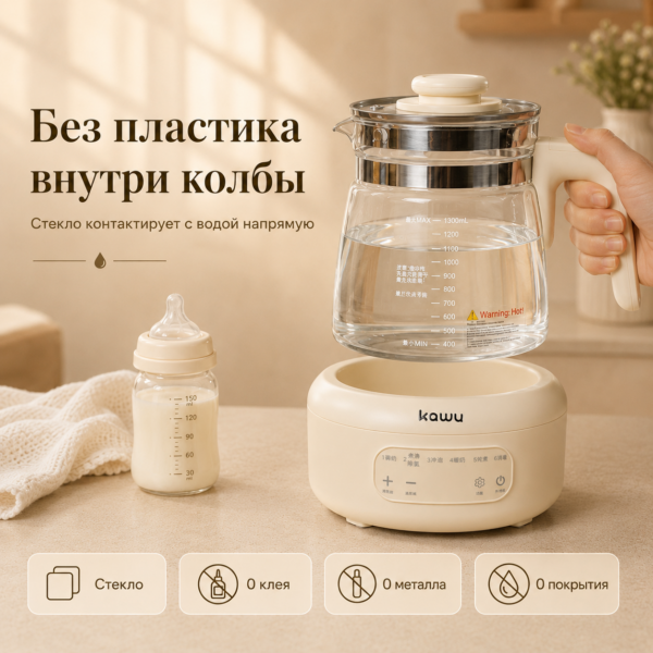 Чайник подогреватель для детского питания