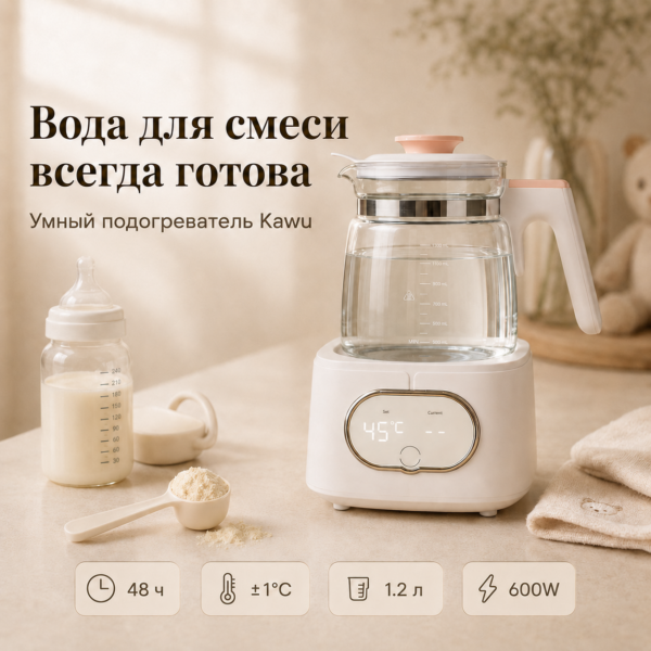 Чайник подогреватель для детского питания