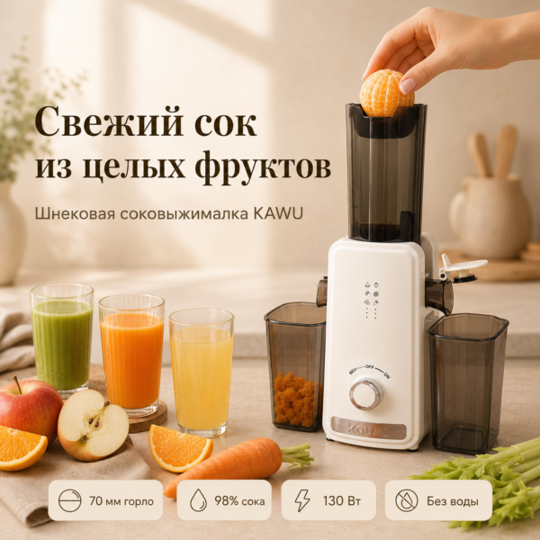 KW1551 (1) Электрическая соковыжималка