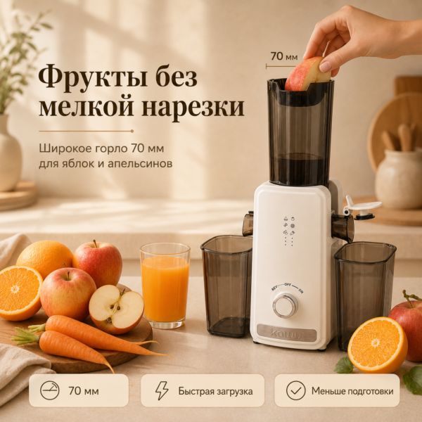 KW1551 (2) Электрическая соковыжималка