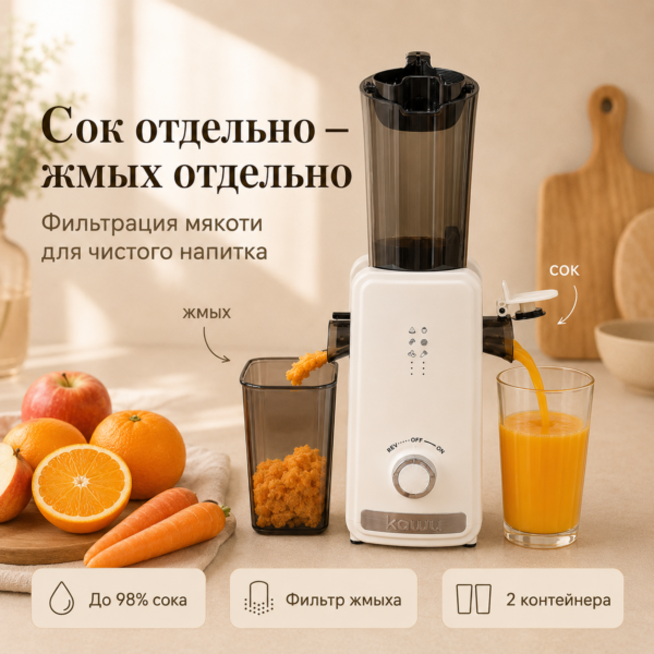 KW1551 (3) Электрическая соковыжималка