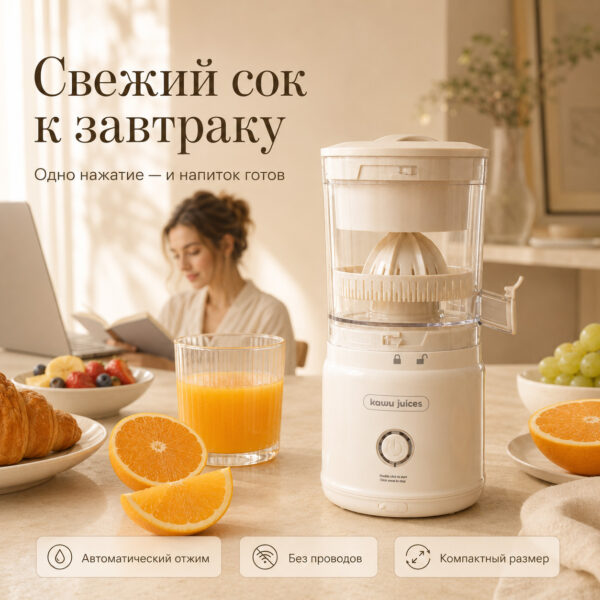 Портативная соковыжималка
