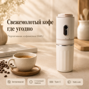 Портативная кофемолка