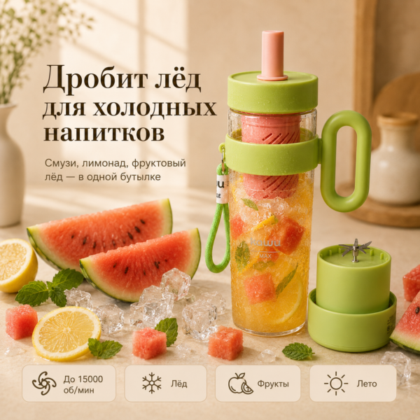 Портативная соковыжималка