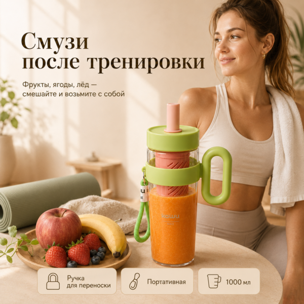 Портативная соковыжималка