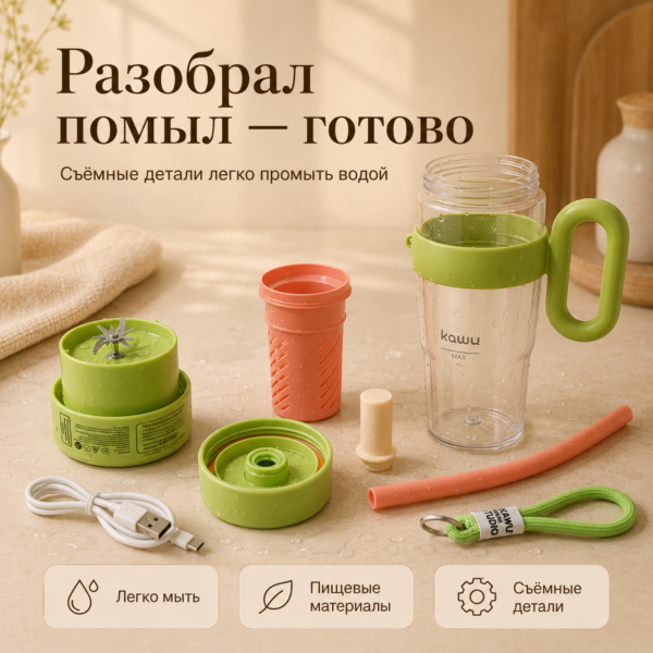 Портативная соковыжималка