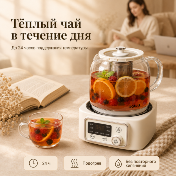 Электрический чайник с поддержанием температуры
